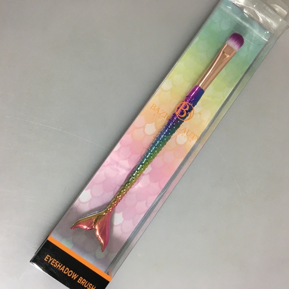 Bazic Beauty Lot 2 Mermaid Brushes Contour Eyebrow - Picture 3 of 5